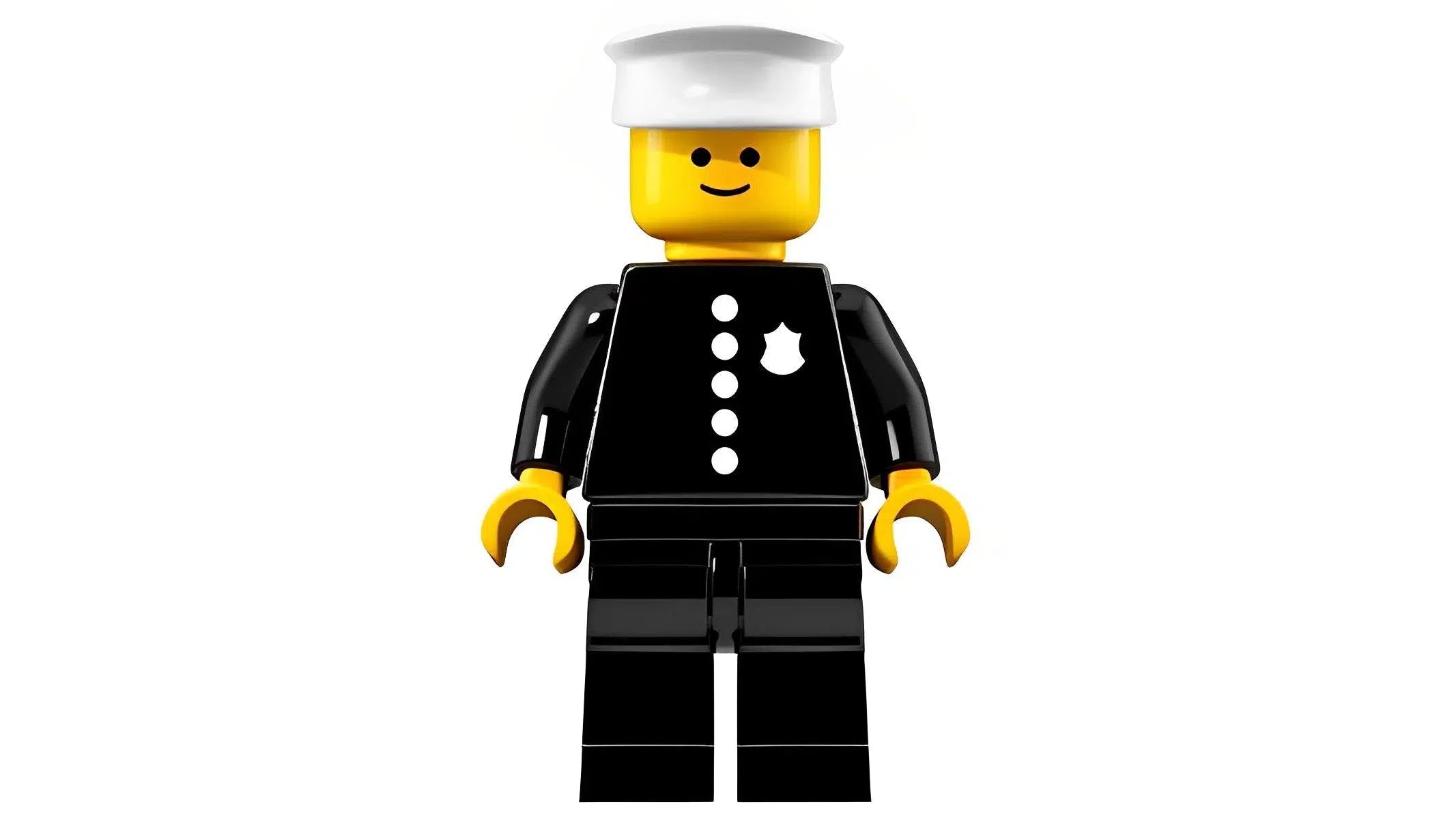 The First LEGO Minifigure: A Look Back at the Police Officer Figure - Poggers