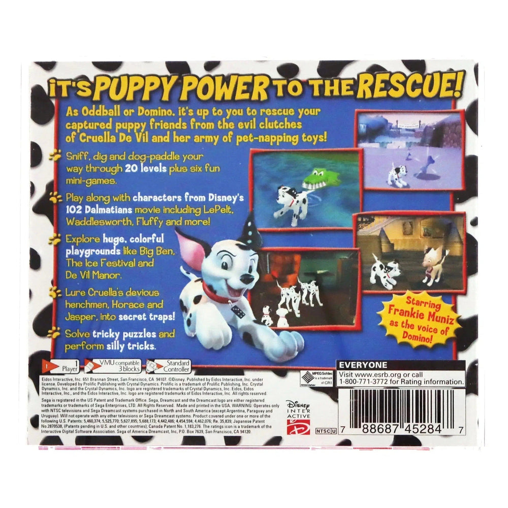 Disney's 102 Dalmatians: Puppies to the Rescue - Sega Dreamcast