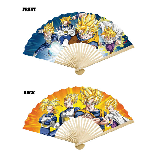 Dragon Ball Z - Saiyans Paper Fan - ABYstyle