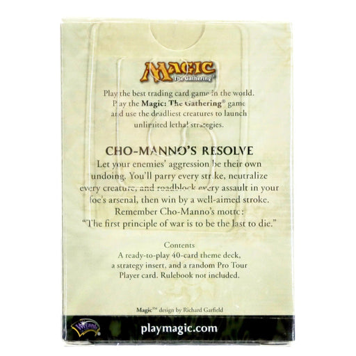 Magic: The Gathering [10th Edition] - Cho-Manno's Resolve Theme Deck