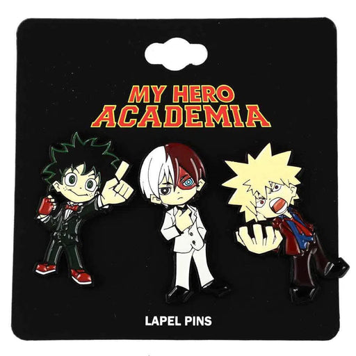 My Hero Academia - Chibi Characters Lapel Pin Badge Pack - Bioworld