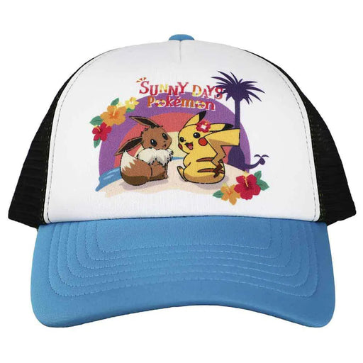 Pokémon - Pikachu & Eevee Sunny Days Trucker Hat - Bioworld