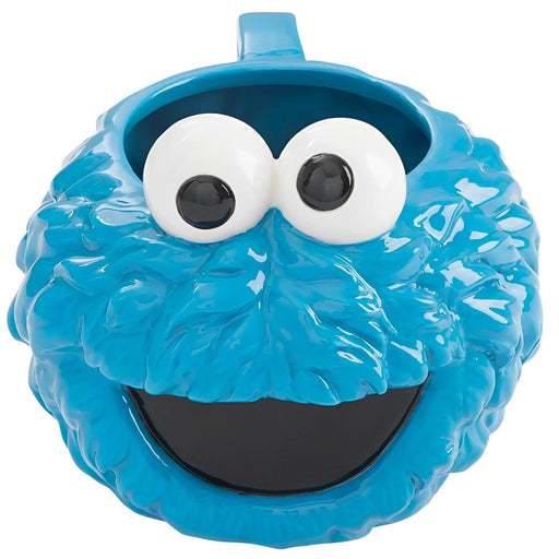 Sesame Street - Cookie Monster Sculpted Mug (Ceramic, 20 oz.) - Bioworld