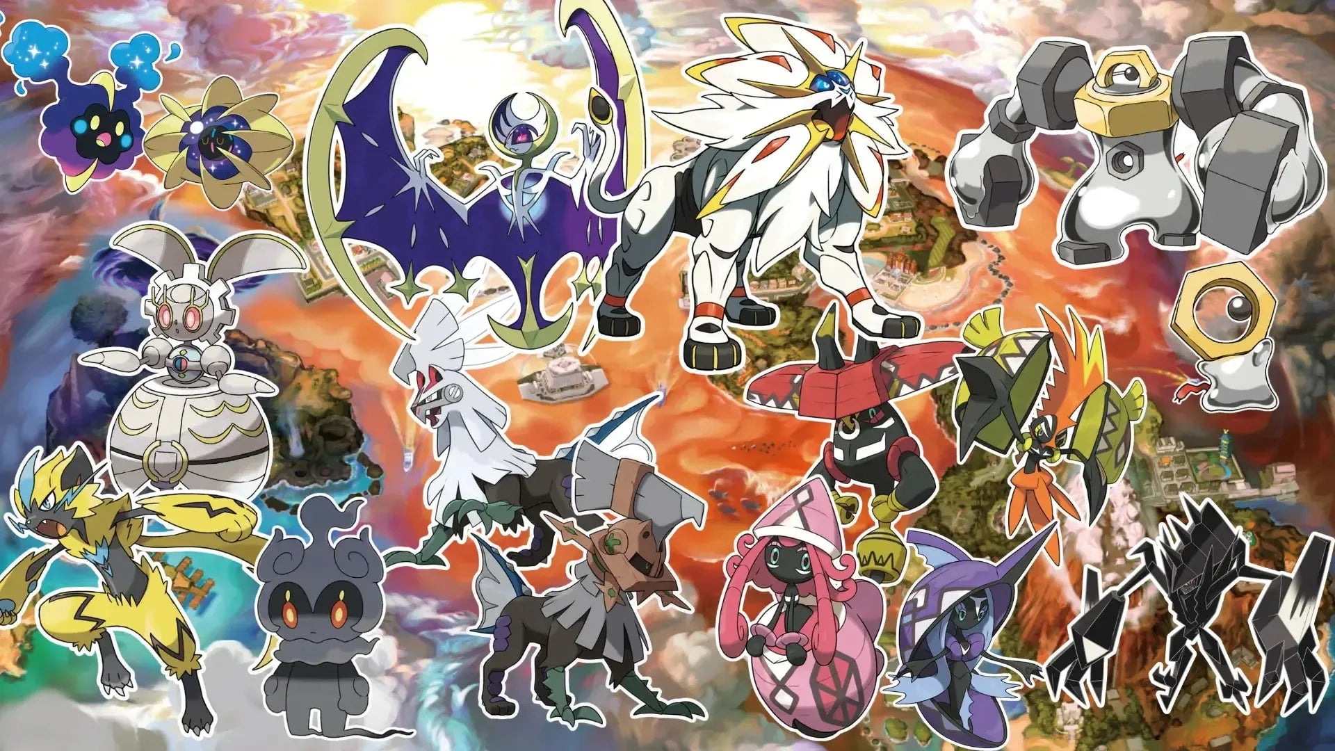 Alola Legendary Pokémon, Explained! | Beast Killer, Guardians, Light Trio, & More!