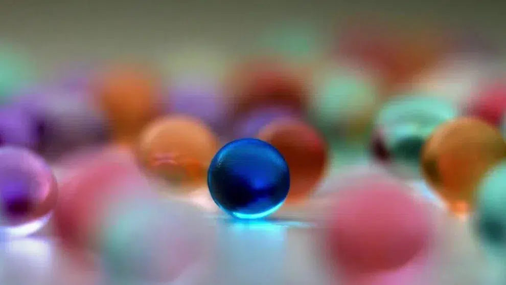 Orbeez Close Up of Water Bead