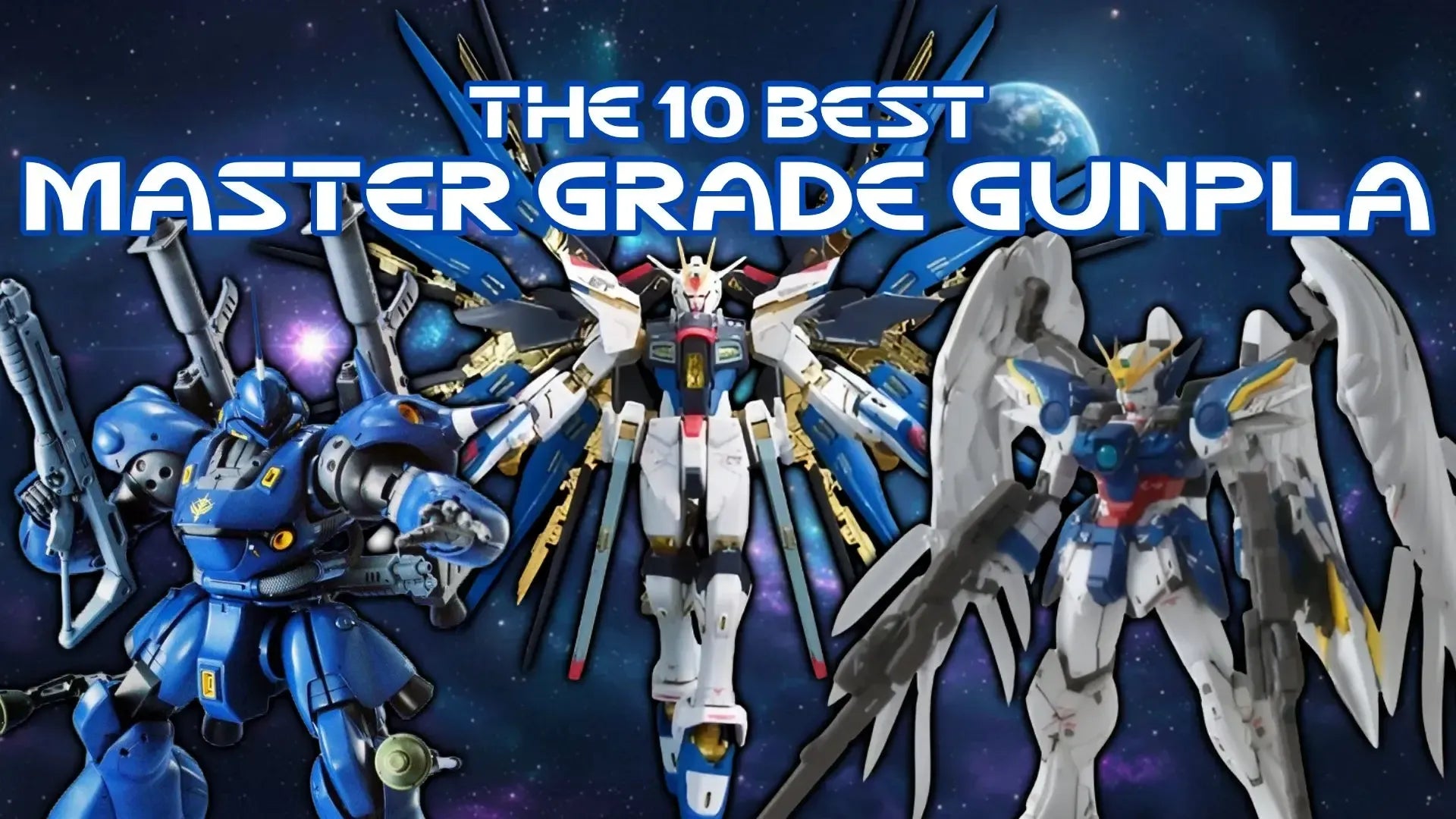 Best MG Gundam Models Header Image
