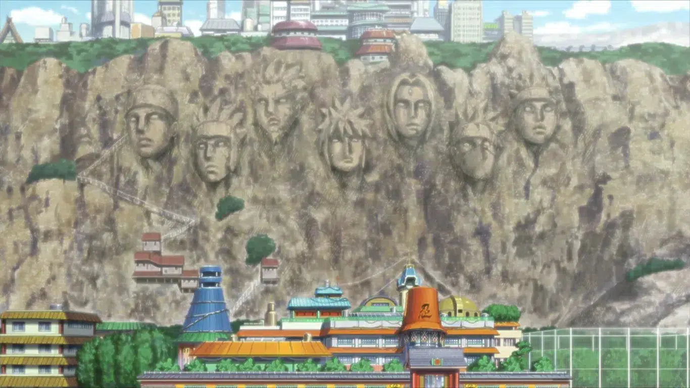 Naruto The Hokage Mountain