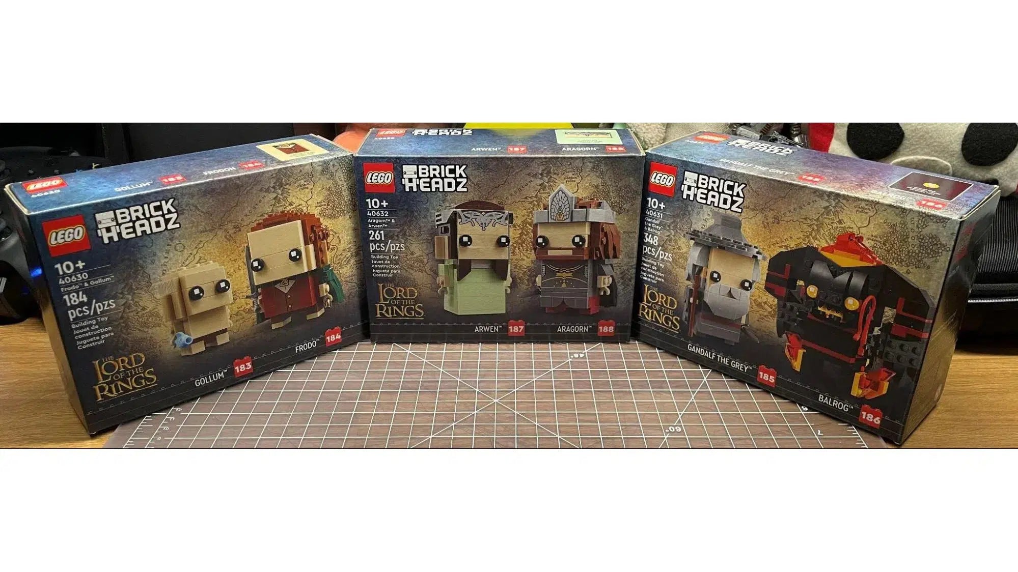 LEGO The Lord of the Rings BrickHeadz Build, Unboxing & Review - Poggers