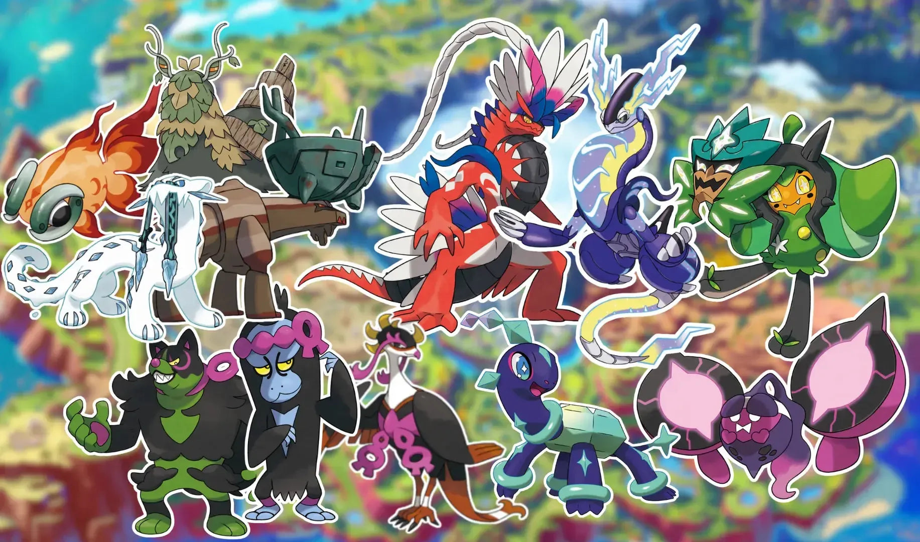 Paldea Legendary Pokemon