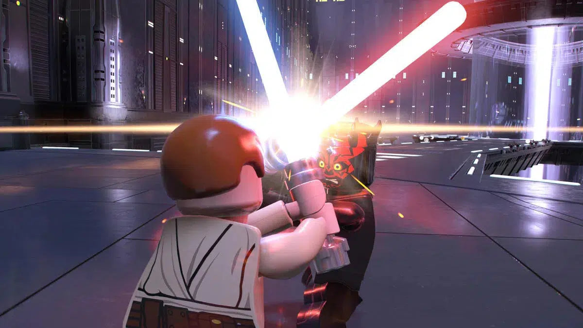 LEGO Star Wars Battle Scene