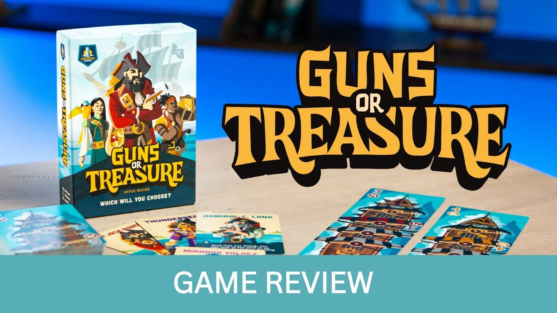 Guns or Treasure Card Game Review