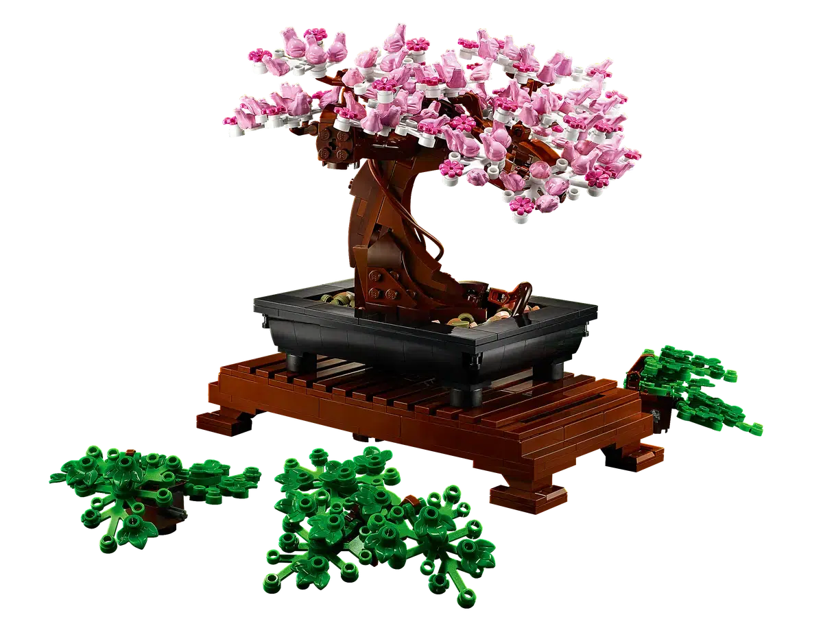 LEGO Bonsai Tree Pink Frogs 3