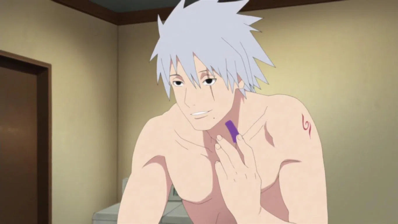 Naruto Kakashi's Face Reveal