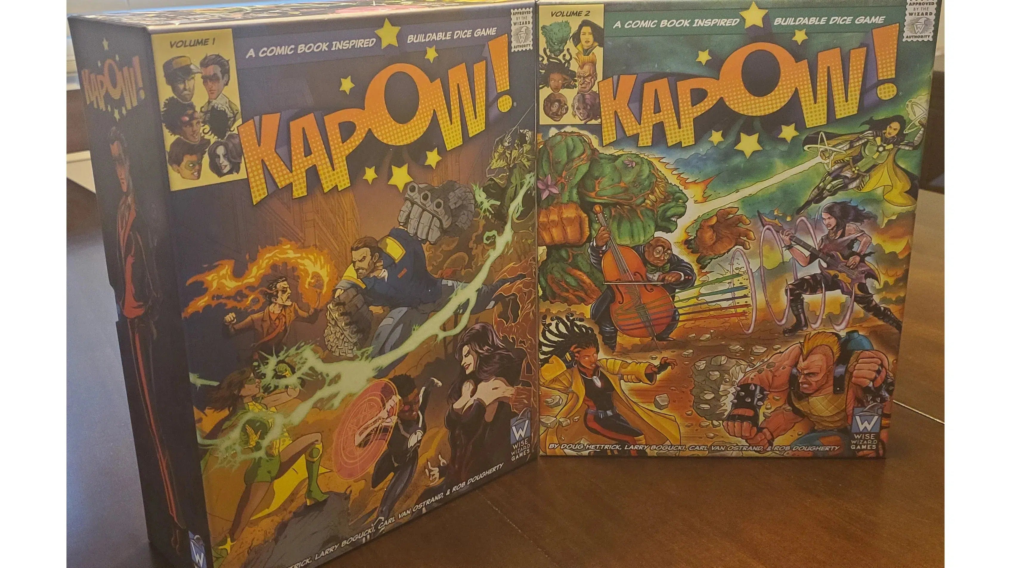 Kapow Board Game Review: Roll Your Way to Victory!