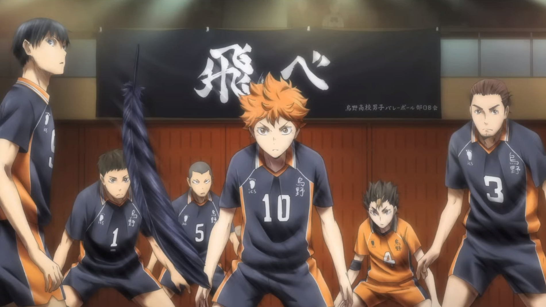 Haikyuu Anime Karasuno Volleyball Team