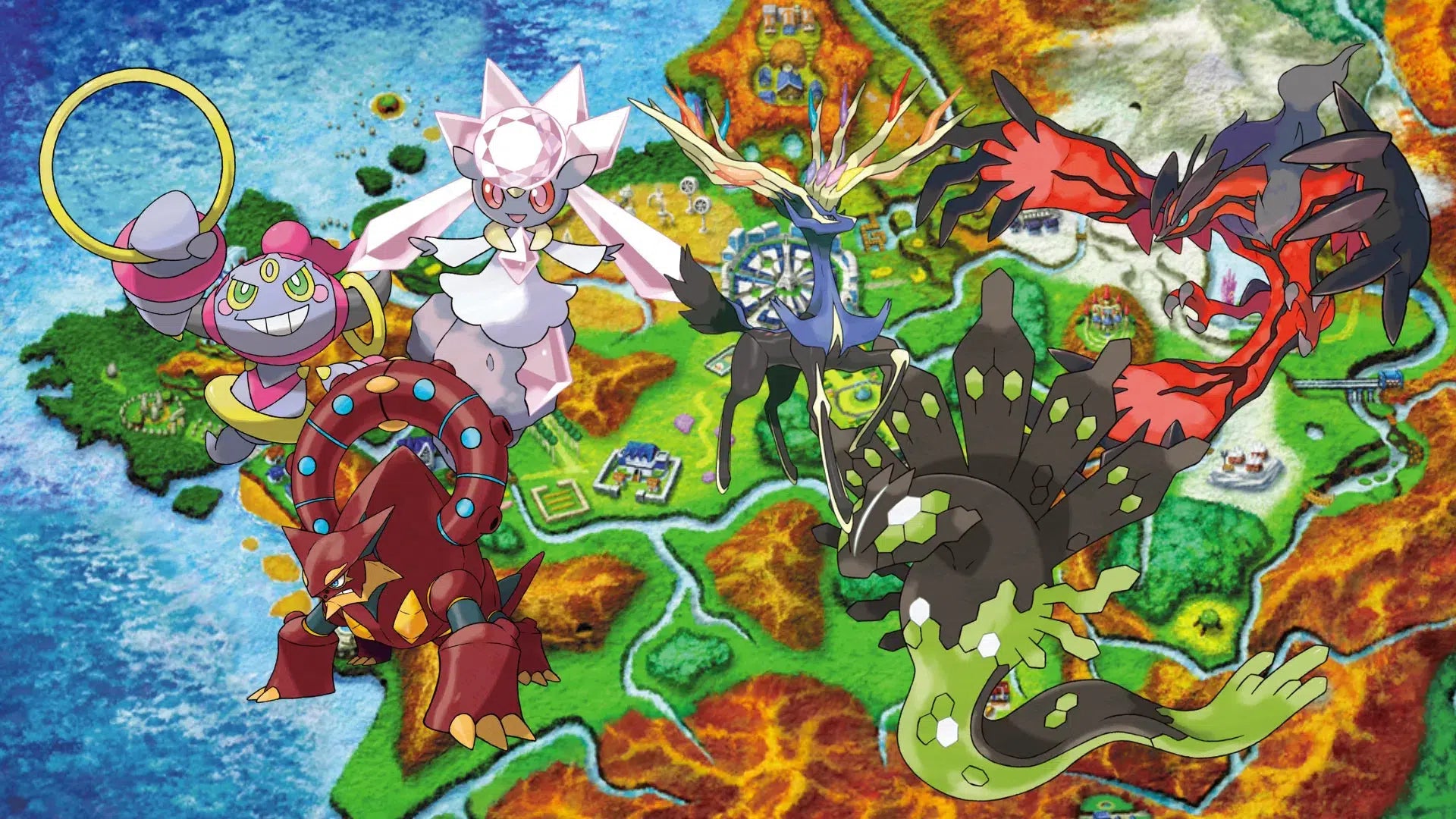 Kalos Legendary Pokemon