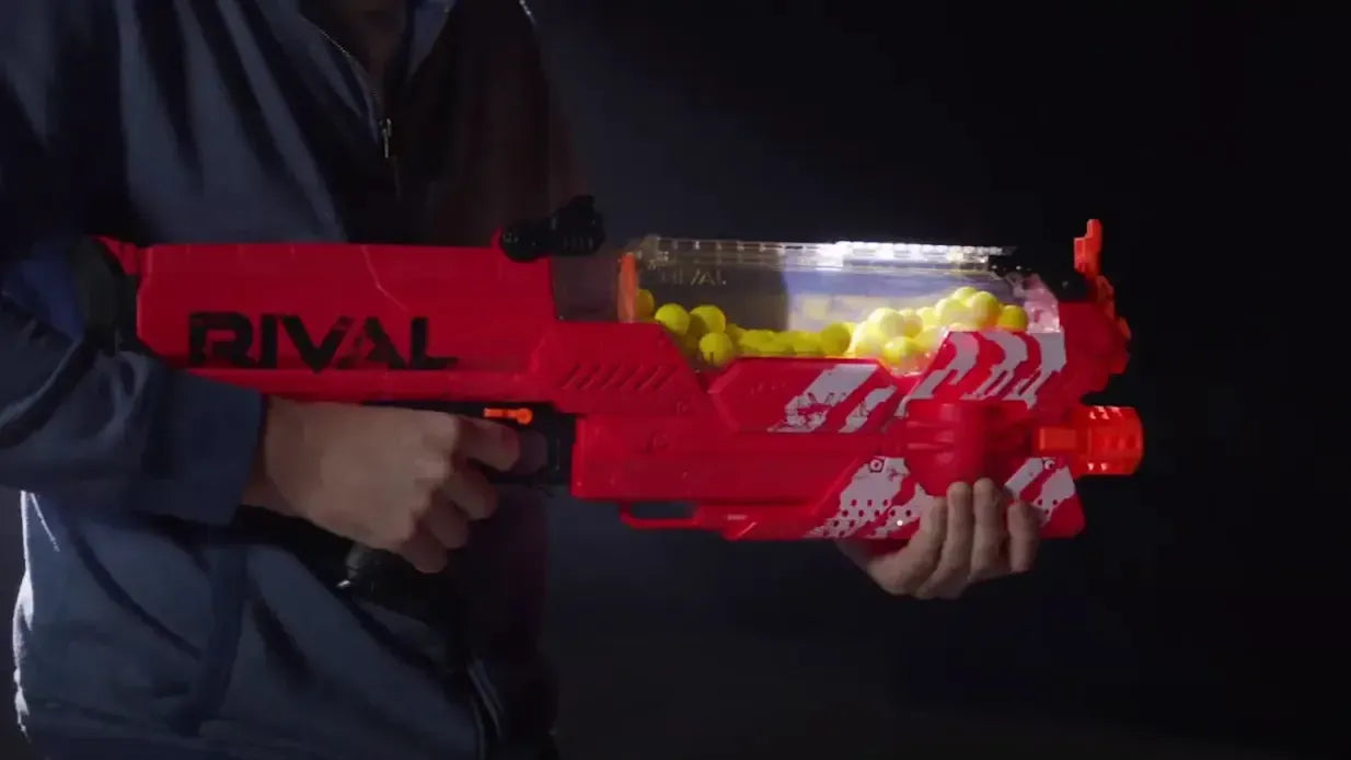 Nerf Rival Red Nerf Gun Close Up