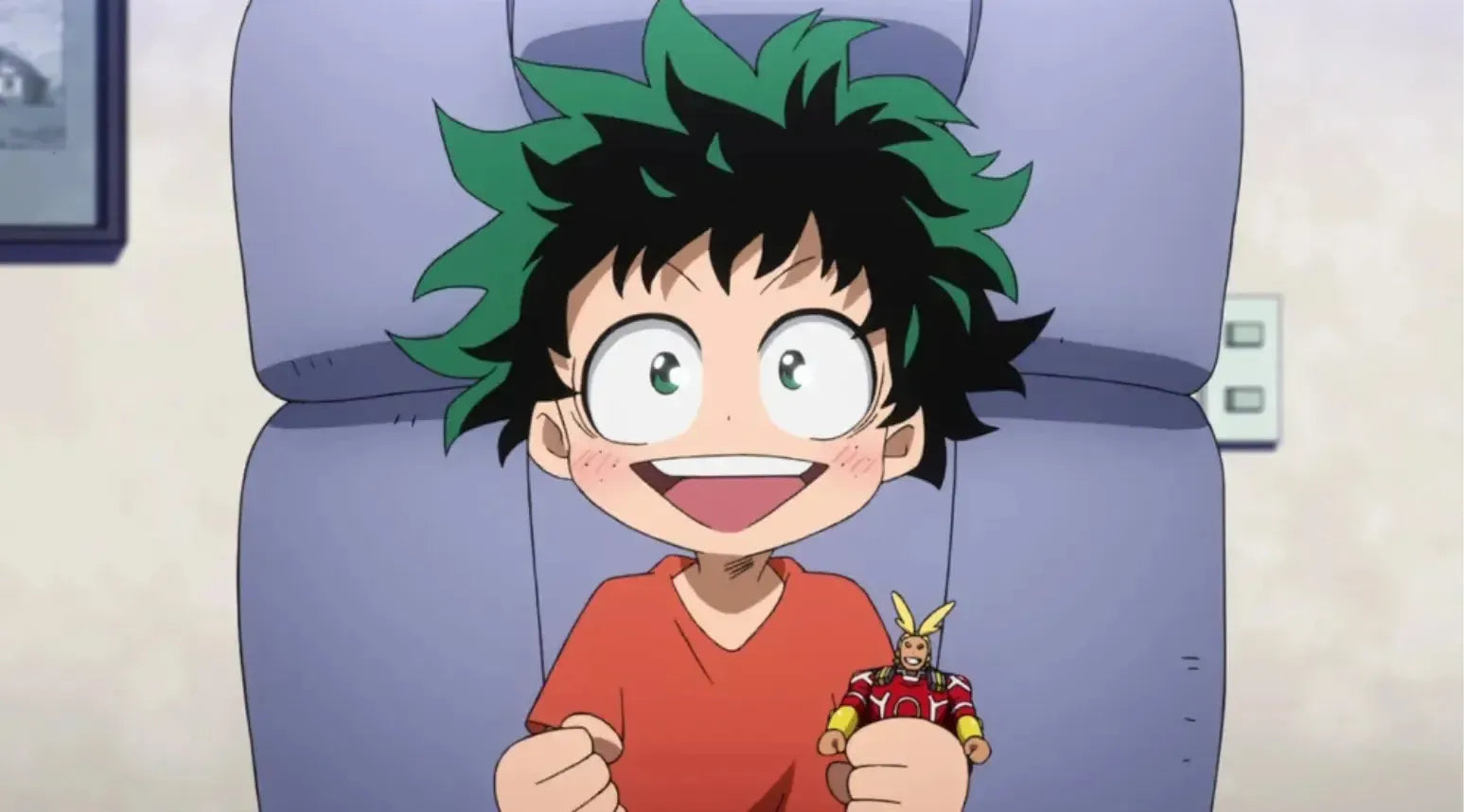 My Hero Academia Young Izuku With Figure