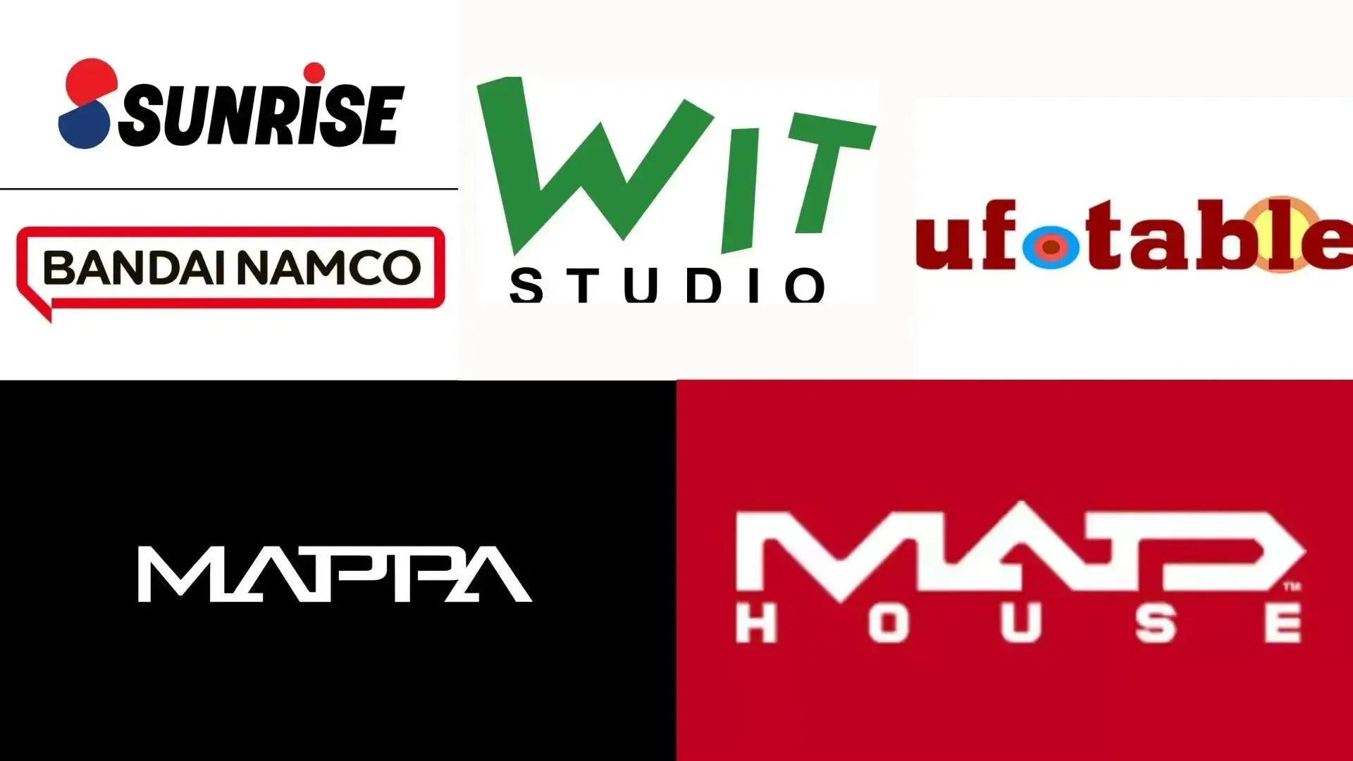 Best Anime Studios Of All Time