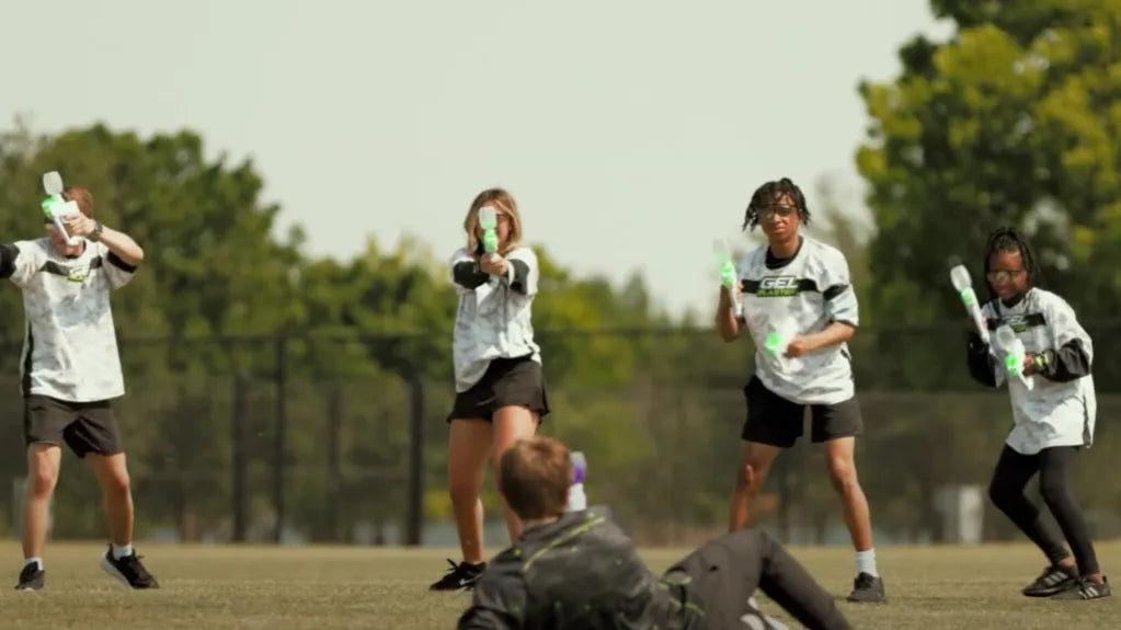 Gel Blasters Kids Surrounding Opponent