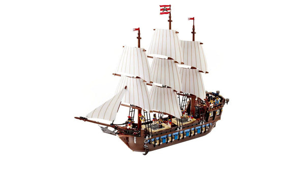 Exploring the Biggest Lego Pirate Ship Ever: The Imperial Flagship