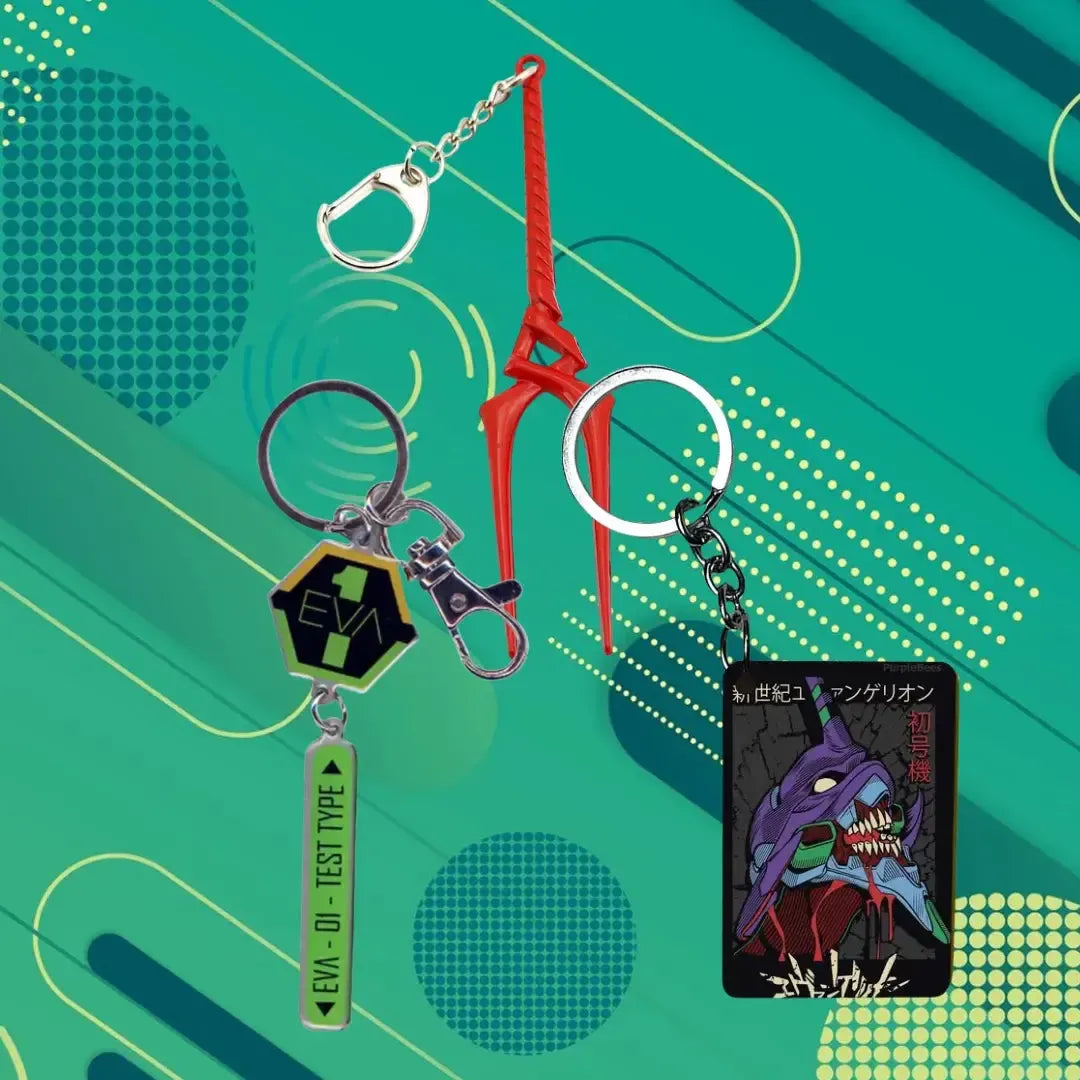 Neon Genesis Evangelion Keychains