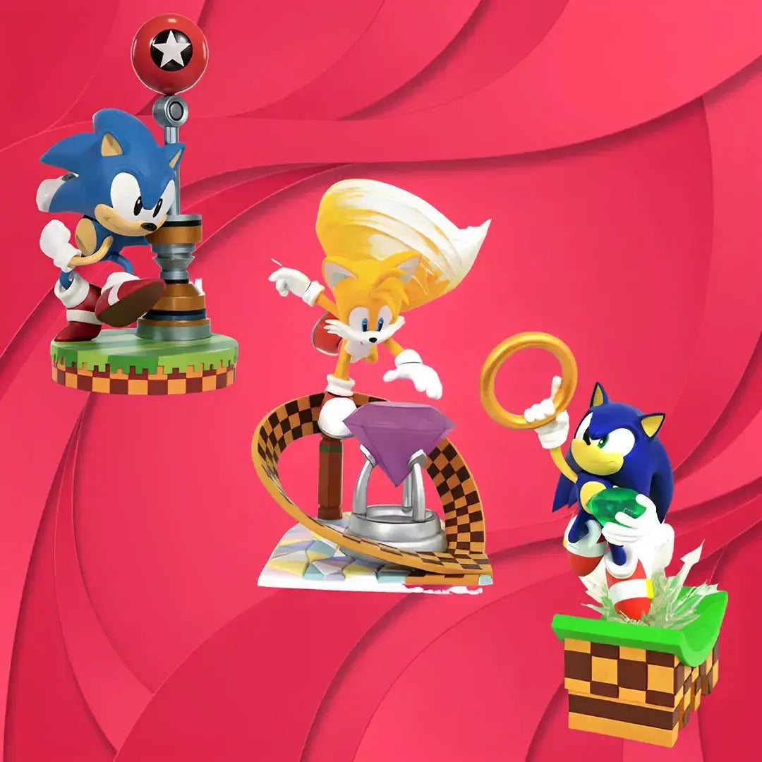 Sonic The Hedgehog Action Figures & Statues