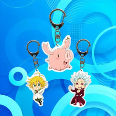 The Seven Deadly Sins Keychains