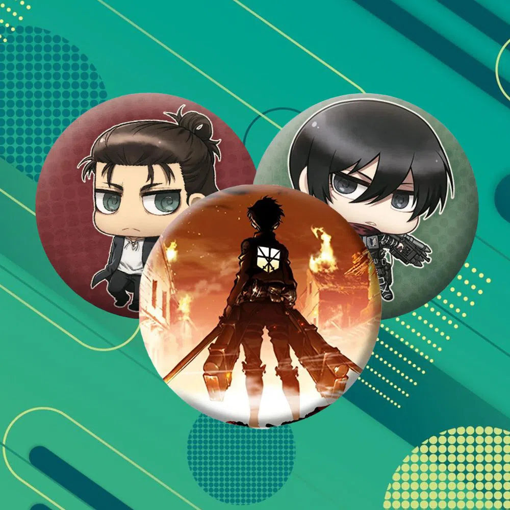 Attack on Titan Pins & Badges