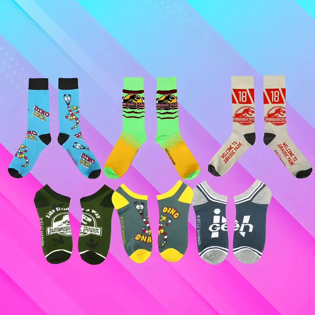Jurassic Park Socks