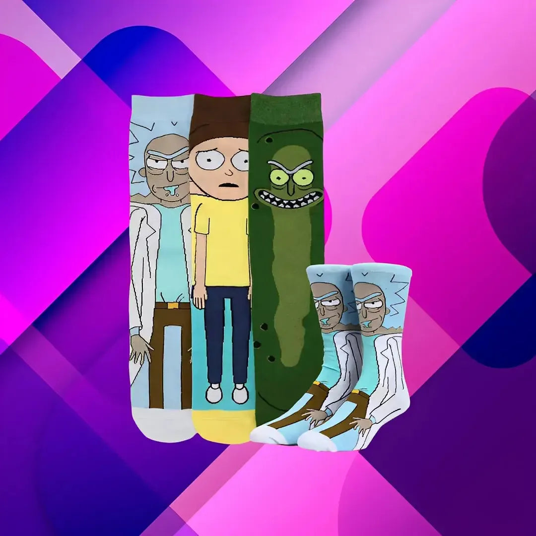 Rick and Morty Socks