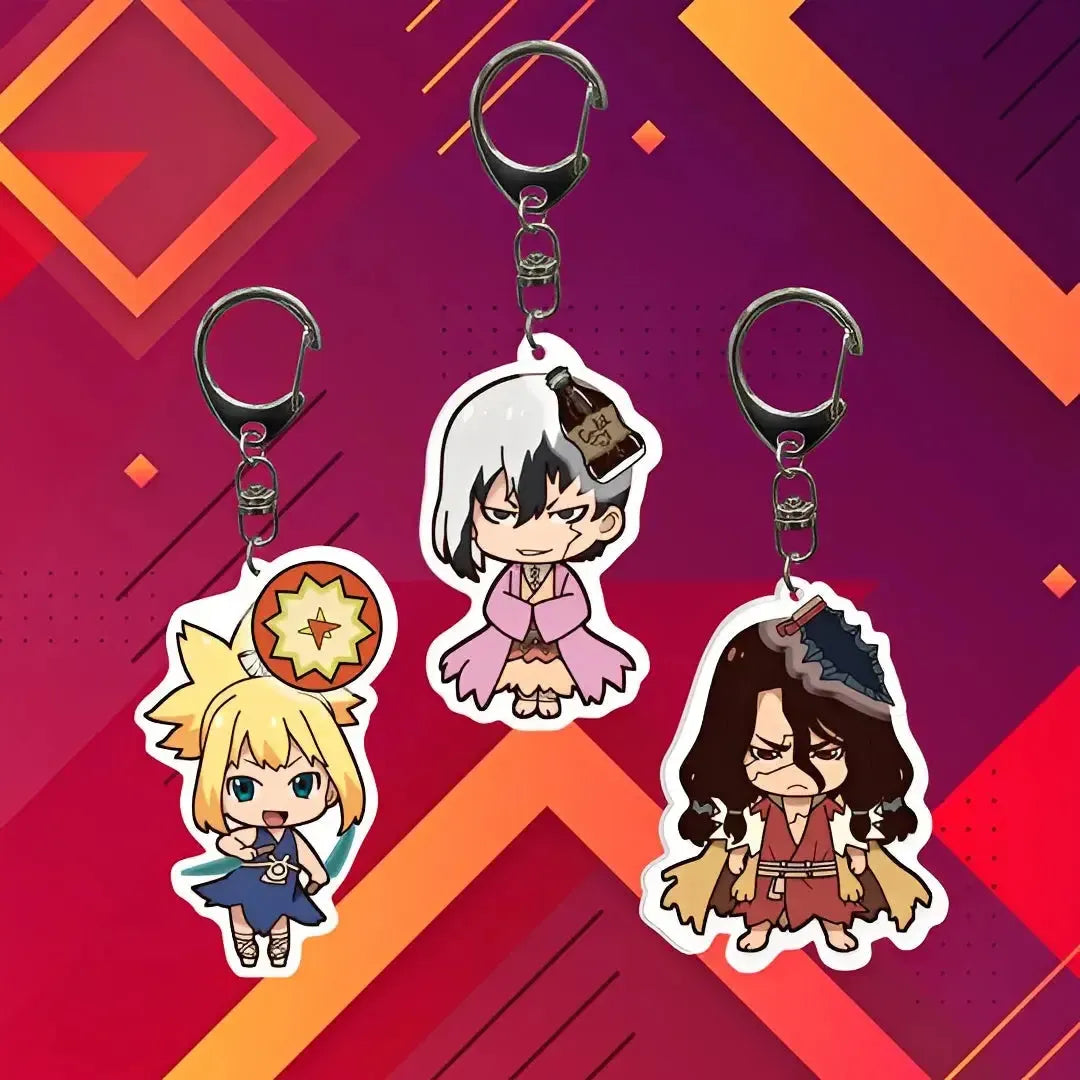 Dr. Stone Keychains