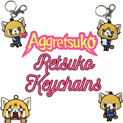 Aggretsuko - Retsuko - Keychains