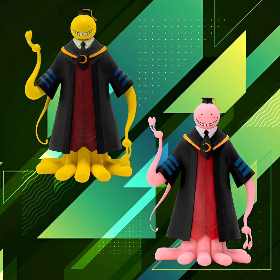 assassination classroom tcg card sleeves Acrylic Figure Koro Sensei 16 cm Ventura Games hilarious and heart warming 54pcs Cards Anime Assassination Classroom
