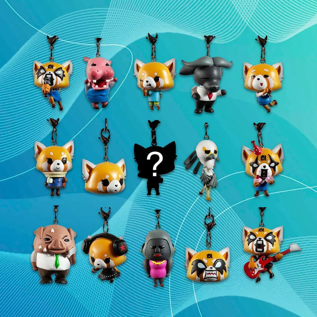 Aggretsuko Keychains