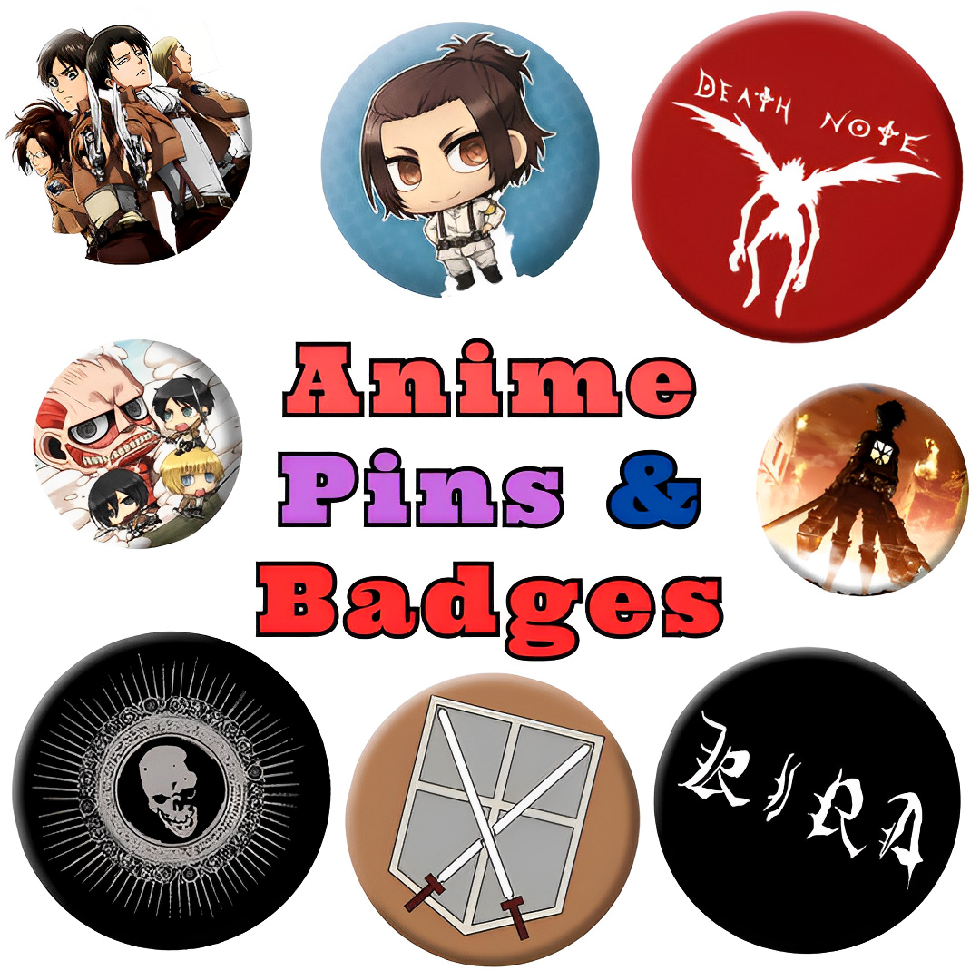 Anime Pins & Badges