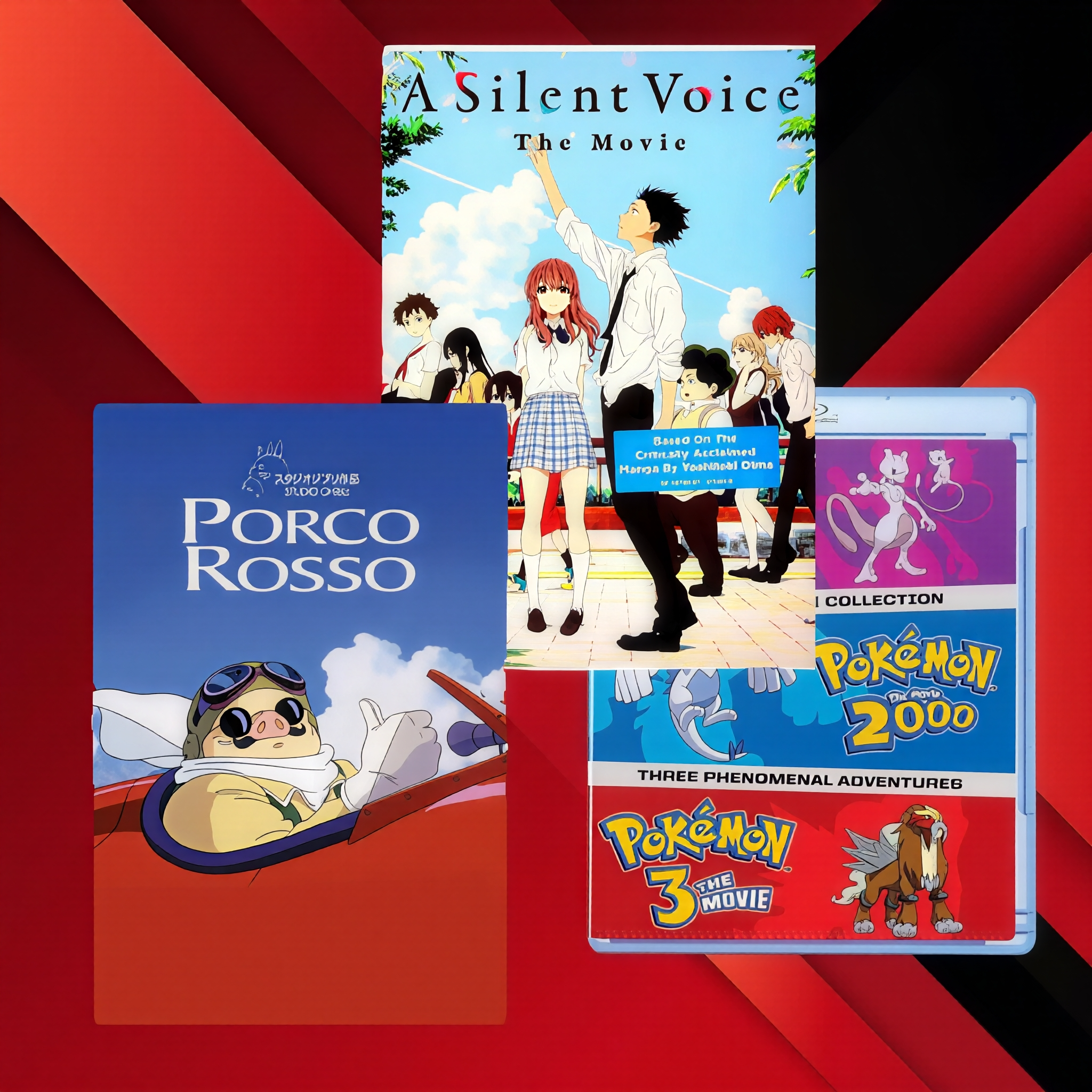 Anime Movie Blu-ray & DVDs
