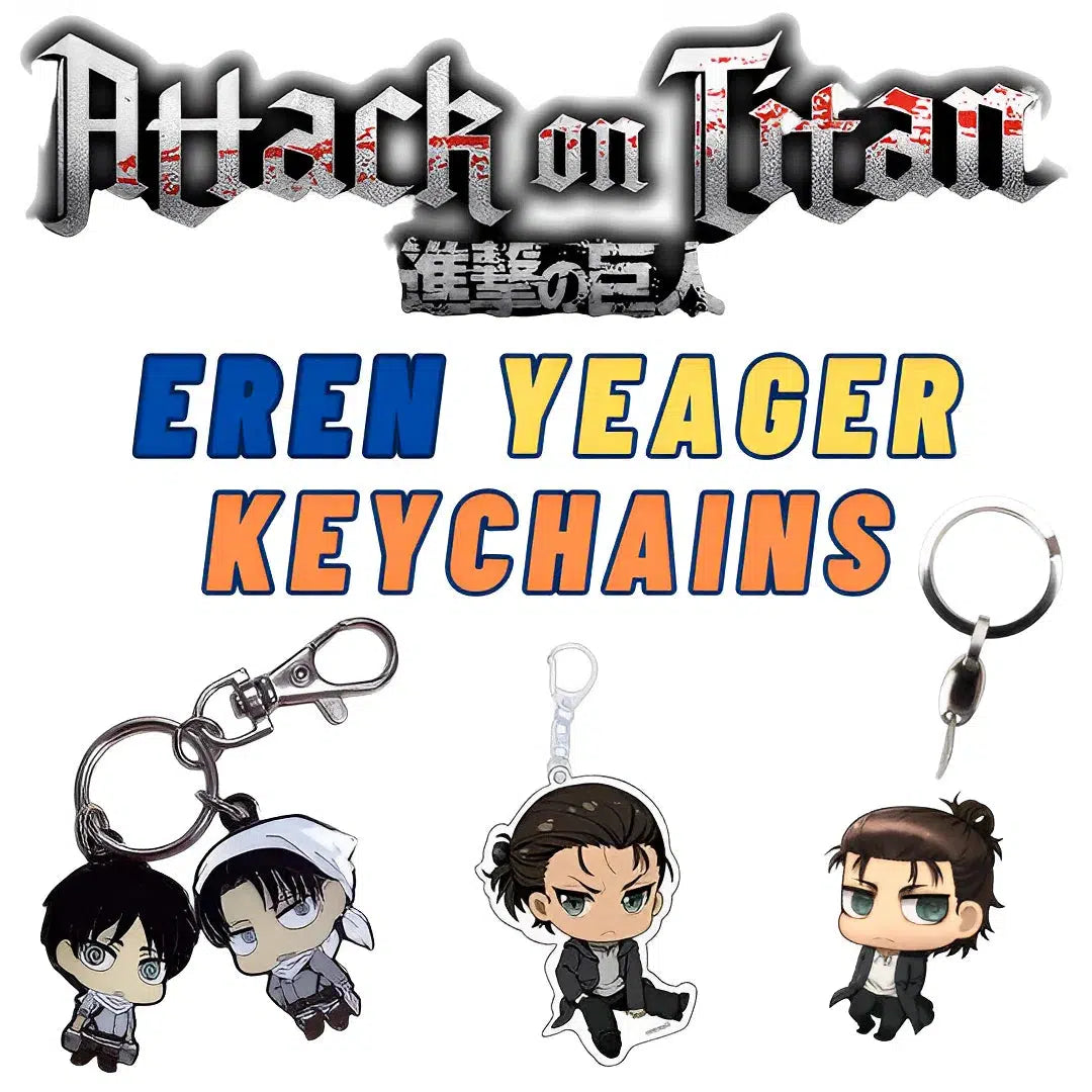 Attack on Titan Eren Yeager Keychains