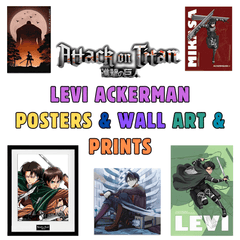Attack on Titan - Levi Ackerman - Posters & Wall Art & Prints
