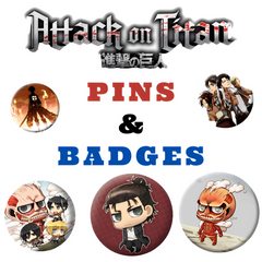 Attack on Titan - Pins & Badges