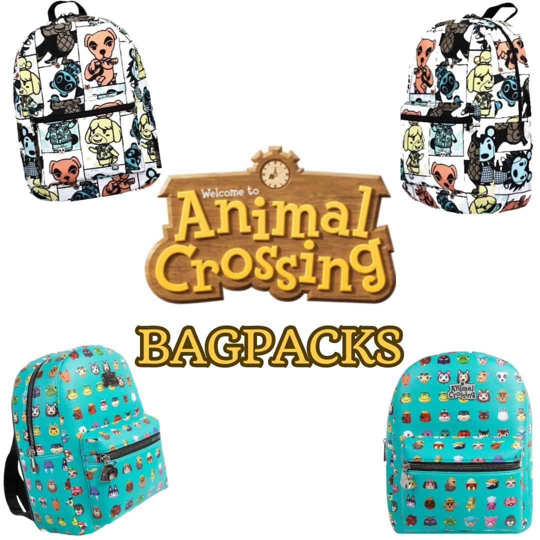 Animal Crossing Backpacks
