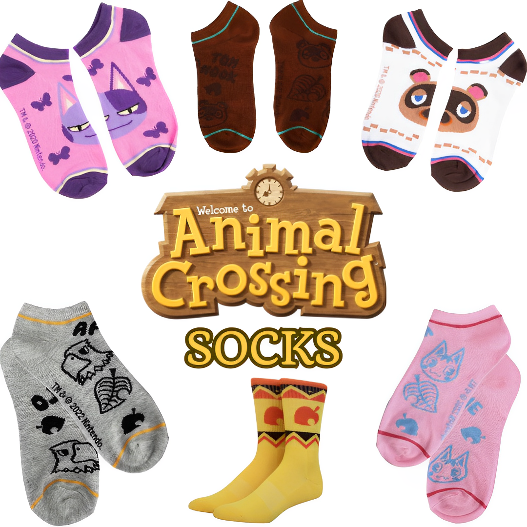 Animal Crossing - Socks - Poggers