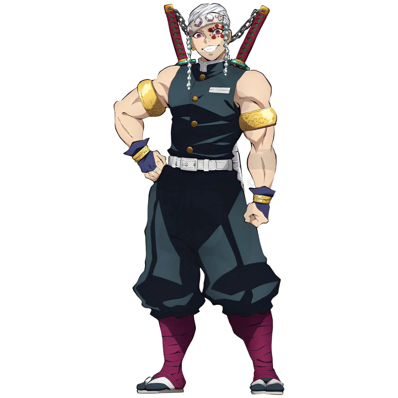 Demon Slayer Tengen Uzui Figures Statues