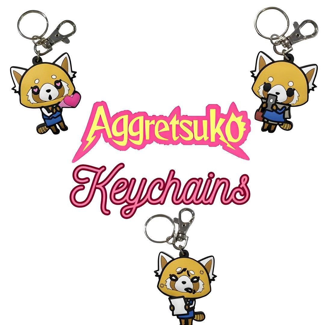 Aggretsuko Keychains