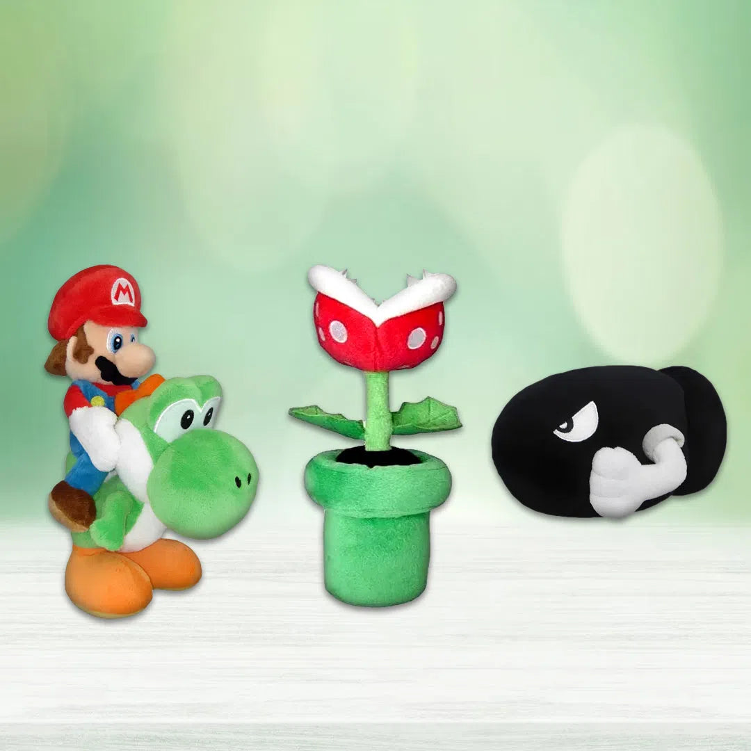 Super Mario Plushes & Plushies