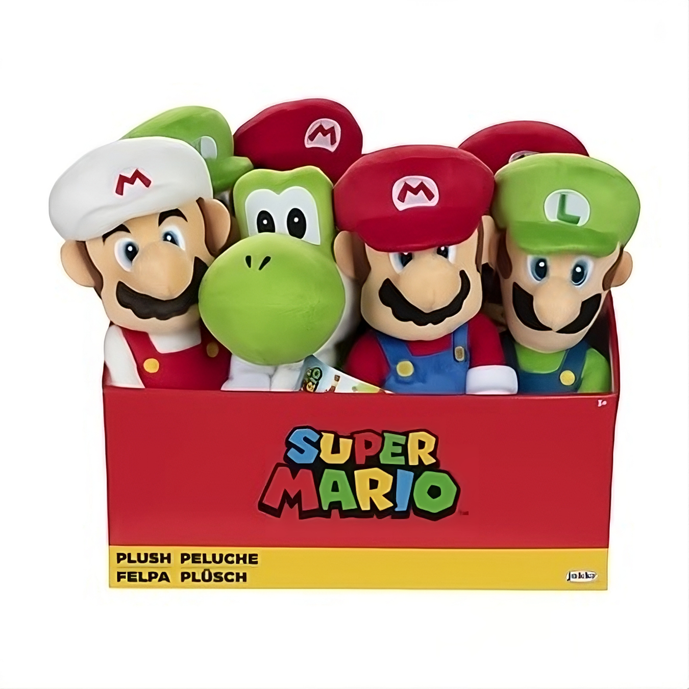 Nintendo - Super Mario Mini Peluche Yoshi rose 20 cm