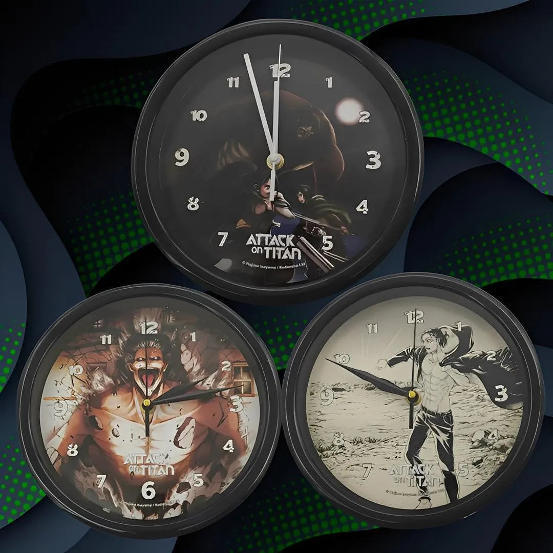 Attack on Titan Wall Clocks