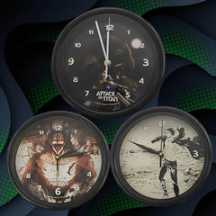 Attack on Titan Wall Clocks