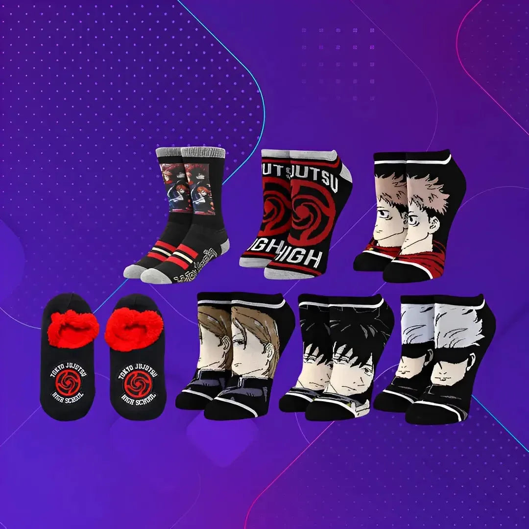 Jujutsu Kaisen Socks — Poggers