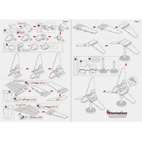 Star Wars - Unpainted Imperial Shuttle Figure Model Kit (Steel, Moderate Diff...- Image 7
